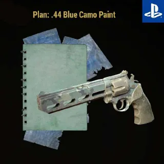 .44 Blue Camo Paint