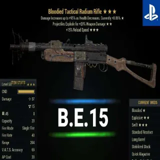 BE15 Radium Rifle