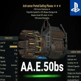 AAE50bs Gatling Plasma