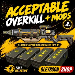 Acceptable Overkill + Mods