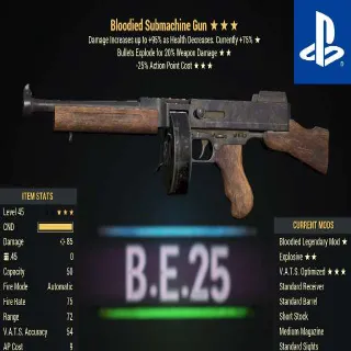 BE25 Submachine Gun