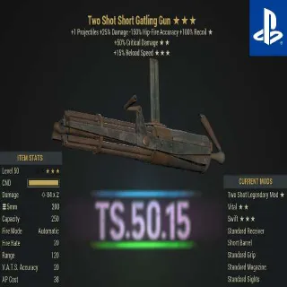 Weapon | TS5015 Gatling Gun