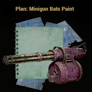 Minigun Bats Paint
