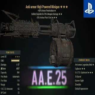 AAE25 Minigun
