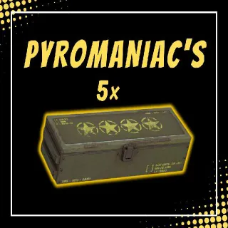 5x Pyromaniac's Mods