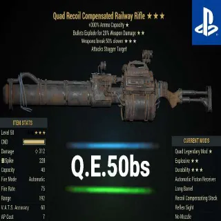 QE50bs Railway Rifle