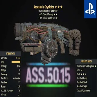 Weapon | ASS5015 Cryolator