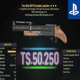Weapon | TS50250 M79 Granade