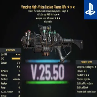 Weapon | V2550bs Enclave Plasma