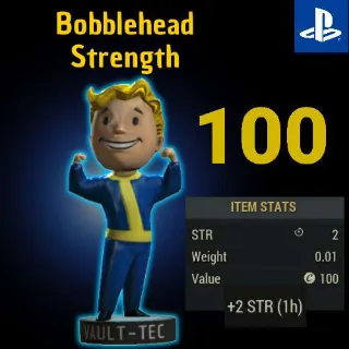 100 Strength Bobbleheads