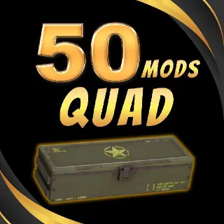 50x Quad Mods