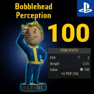 100 Perception Bobbleheads