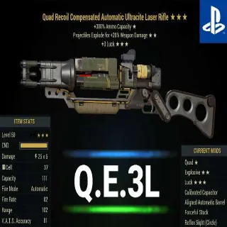QE3L Ultra Laser Rifle