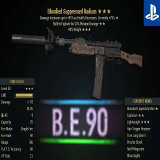BE90 Radium Rifle
