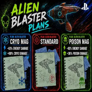 Alien Blaster Plans