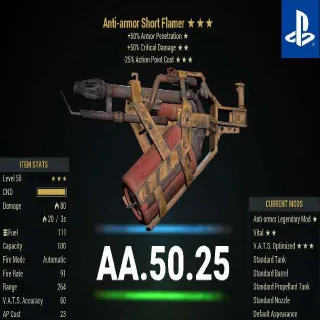 AA5025 Flamer Napalmer