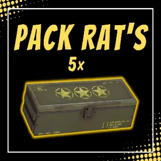 5x Pack Rat's MOD