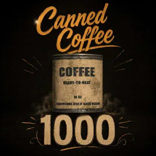 1000 Canned Coffee