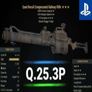 Q253P Railway Rifle