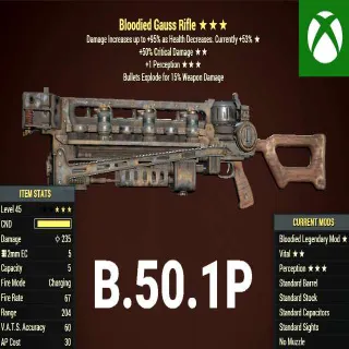 B501P Gauss Rifle