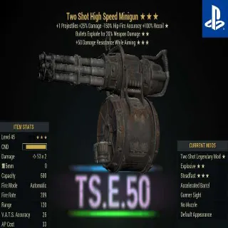 TSE50dr Minigun