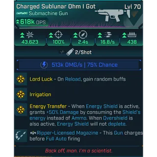 Modded SMG PC/PS/XBOX