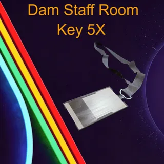 Dam Staff Room Key 5