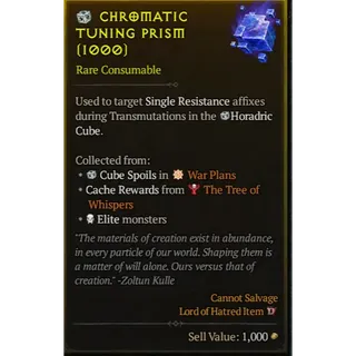 S14 DIABLO 4 Chromatic Tuning Prism 500