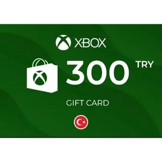 ₺300.00 TRY Xbox Gift Card