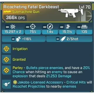 Borderlands 4 Modded SMG PC/PS/XBOX