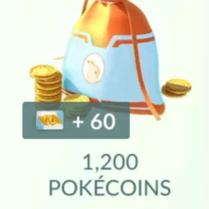 1200 Pokécoins