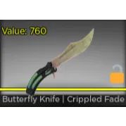 Butterfly Knife Crippled Fade