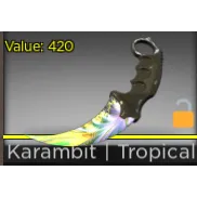 Counter Blox - Karambit Tropical