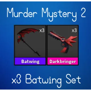 x3 Batwing Set