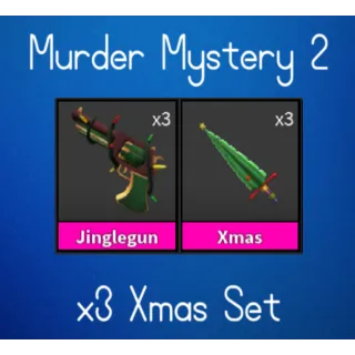 x3 Xmas Set