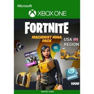 FORTNITE MACHINIST MINA PACK