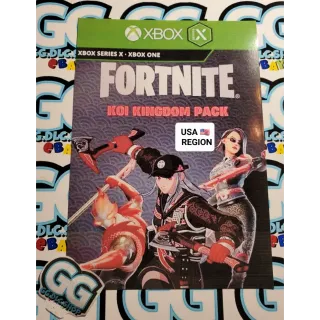 XBOX FORTNITE KOI KINGDOM PACK