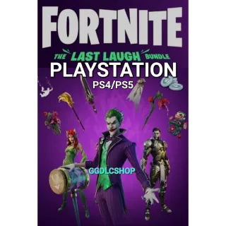 FORTNITE THE LAST LAUGH BUNDLE PLAYSTATION 