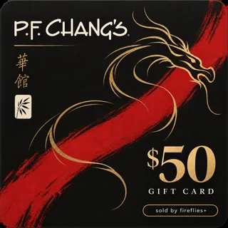 $50.00 USD PF CHANGS GIFT CARDS