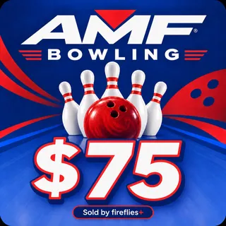 $75.00 USD AMF BOWLING GIFT CARDS