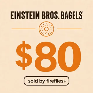 $80.00 USD EINSTEIN BROS BAGELS GIFT CARDS