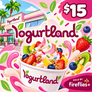 $15.00 USD YOGURTLAND GIFT CARDS