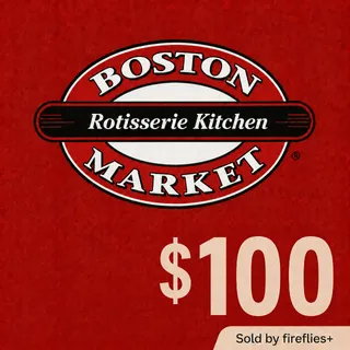 $100.00 USD BOSTON MARKET GIFT CARDS