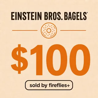 $100.00 USD EINSTEIN BROS BAGELS GIFT CARDS