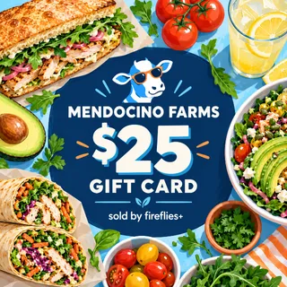 $25.00 USD MENDOCINO FARMS GIFT CARDS
