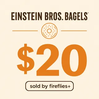 $20.00 USD EINSTEIN BROS BAGELS GIFT CARDS