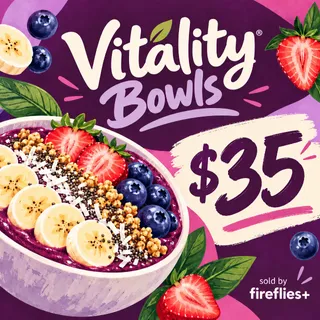 $35.00 USD VITALITY BOWLS GIFT CARDS