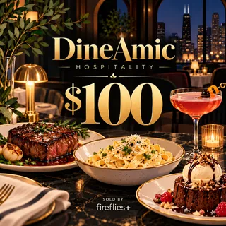 $100.00 USD DINEAMIC HOSPITALITY GIFT CARDS