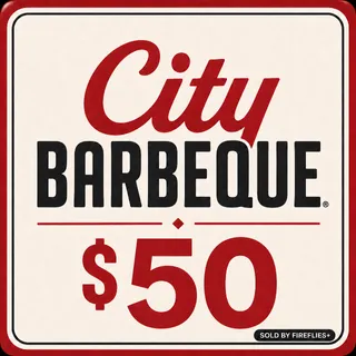 $50.00 USD CITY BARBEQUE/CITY BBQ GIFT CARDS