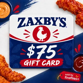 $75.00 USD ZAXBYS GIFT CARDS